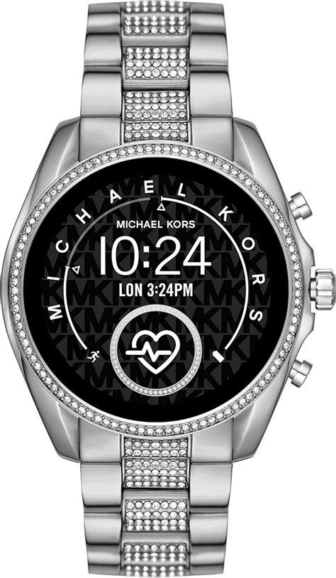 michael kors smartwatch zilver dames|Women's Silver Smartwatches .